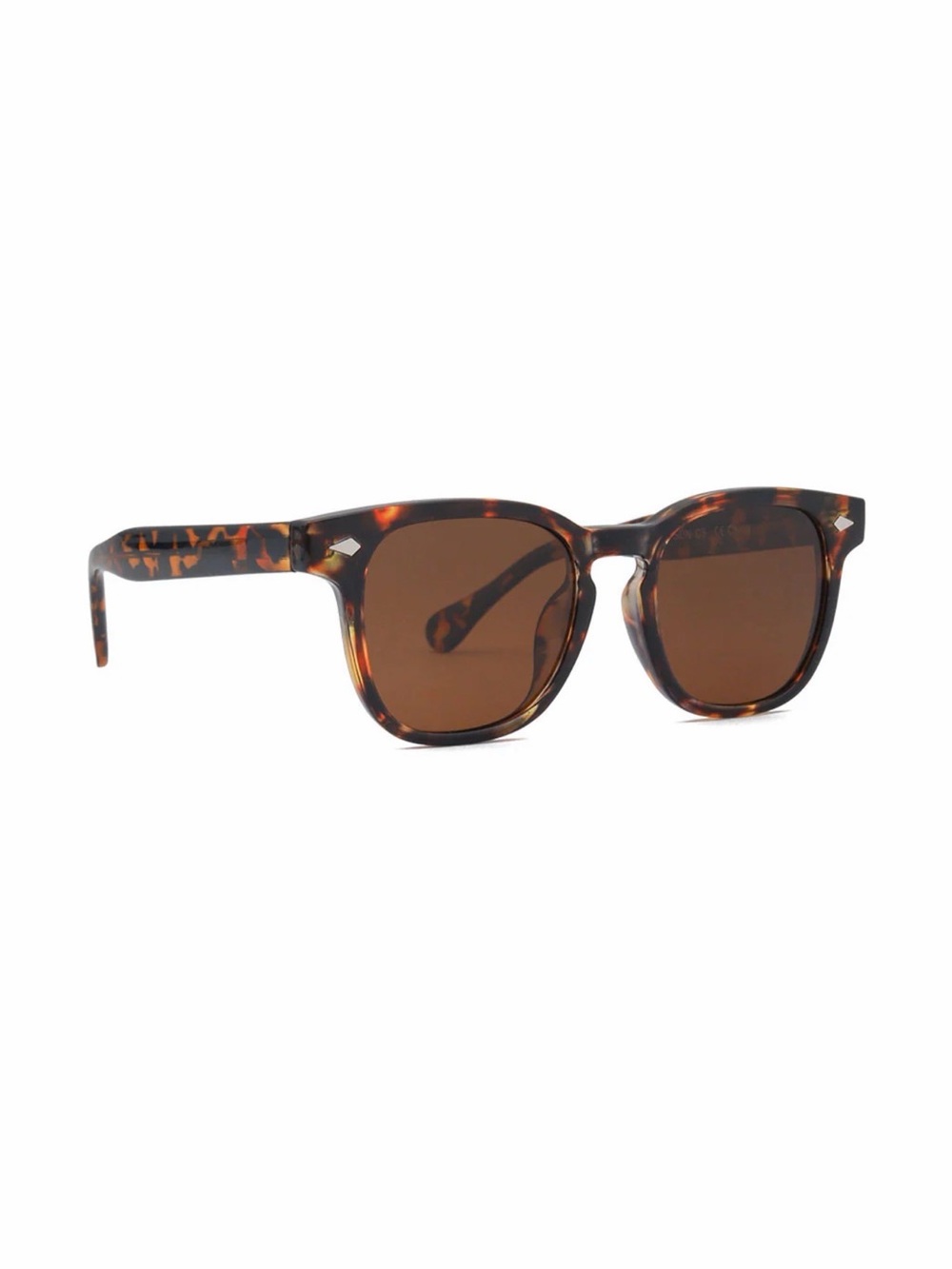 Ryan Simkhai Ian Tortoise Polarized Sunglasses Brown Lens NWT
